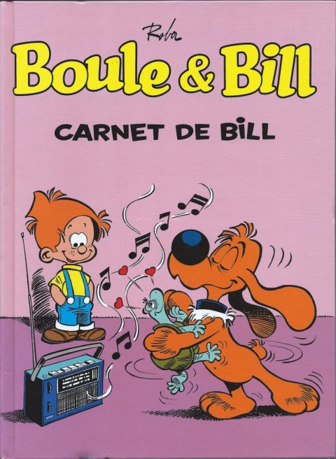 Couverture de l'album Boule et Bill Télé 7 jours (2014) Tome 4 Carnet de Bill