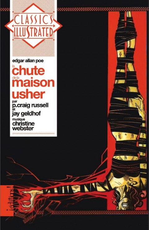 Couverture de l'album Classics Illustrated La chute de la maison Usher