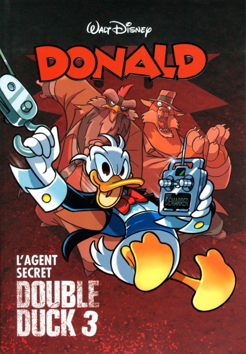 Couverture de l'album BD Disney Tome 30 Donald - L'Agent secret Double Duck 3