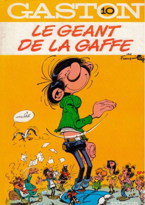 Couverture de l'album Gaston Tome 10 Le géant de la gaffe