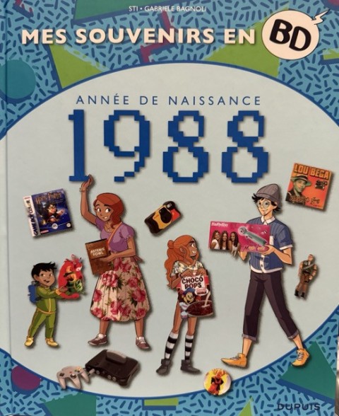 Mes souvenirs en BD Tome 49 Année de naissance 1988