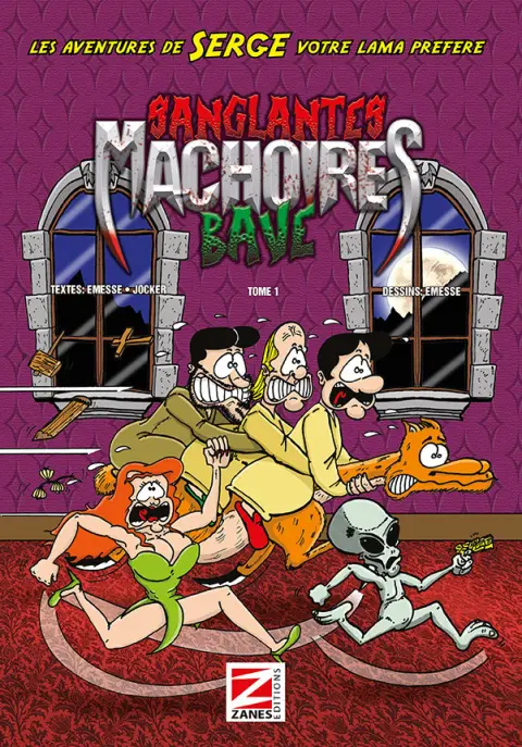 Les aventures de Serge votre Lama préféré Tome 1 Sanglantes Mâchoires Bave