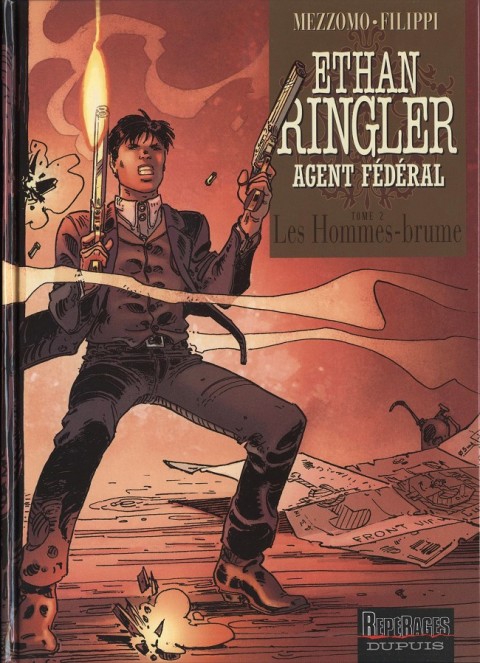 Couverture de l'album Ethan Ringler, Agent fédéral Tome 2 Les Hommes-brume