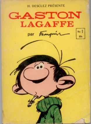 Couverture de l'album Gaston N° 1 Gaston Lagaffe par Franquin