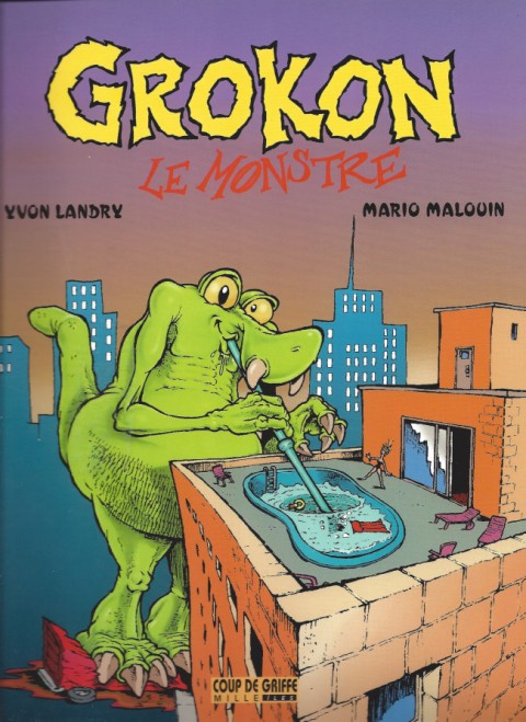 Couverture de l'album Grokon le monstre
