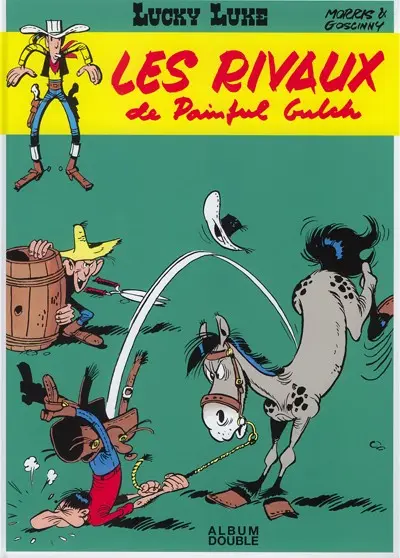 Lucky Luke Tomes 19 et 21 Les rivaux de Painful Gulch / Les collines noires