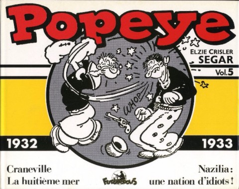 Couverture de l'album Popeye Futuropolis Vol. 5 1932/1933