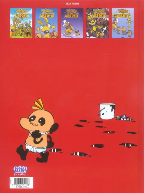 Verso de l'album Tony & Alberto Tome 6 Pandi, Panda