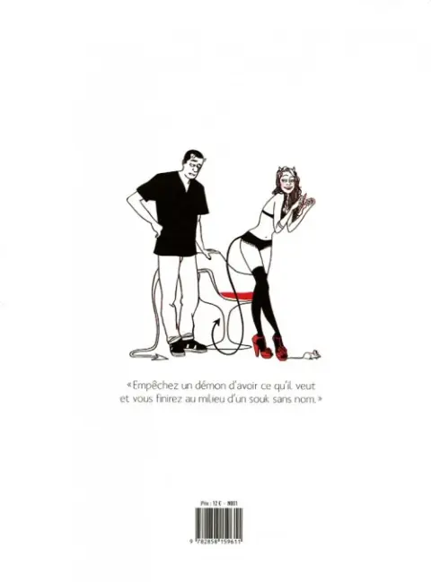 Verso de l'album Very bad twinz Tome 1