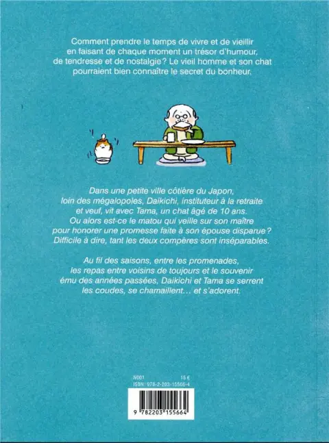 Verso de l'album Le Vieil homme et son chat 1 n'ont plus peur des chiens