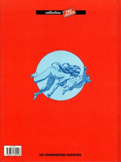 Verso de l'album Le Bandard fou