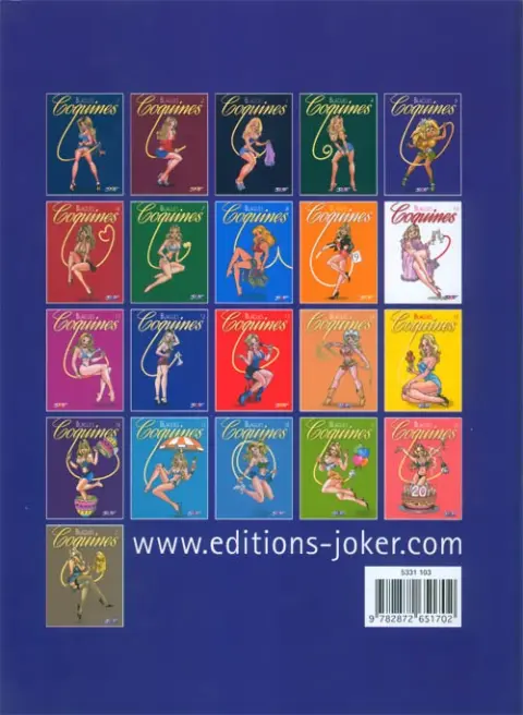 Verso de l'album Blagues coquines Tome 5
