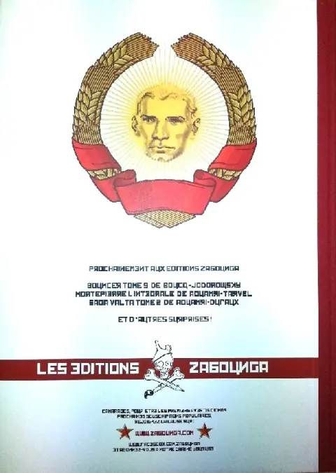 Verso de l'album Bouche du Diable