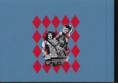 Verso de l'album Capitaine Risque-tout