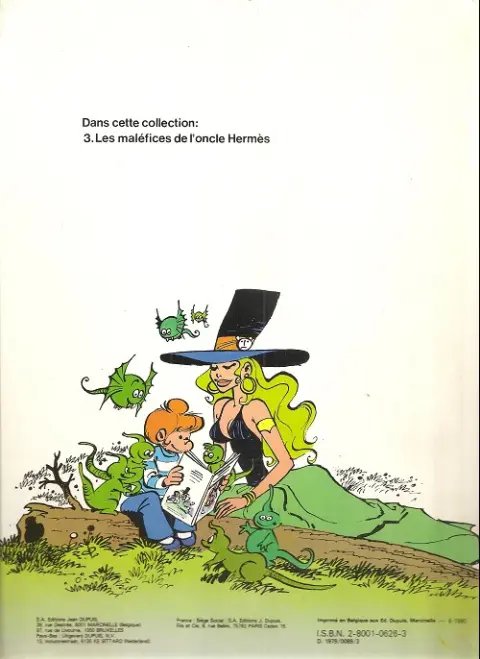 Verso de l'album Isabelle Tome 4 L'astragale de Cassiopée