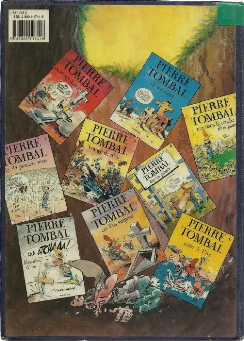 Verso de l'album Pierre Tombal Tome 7 Cas d'os surprise