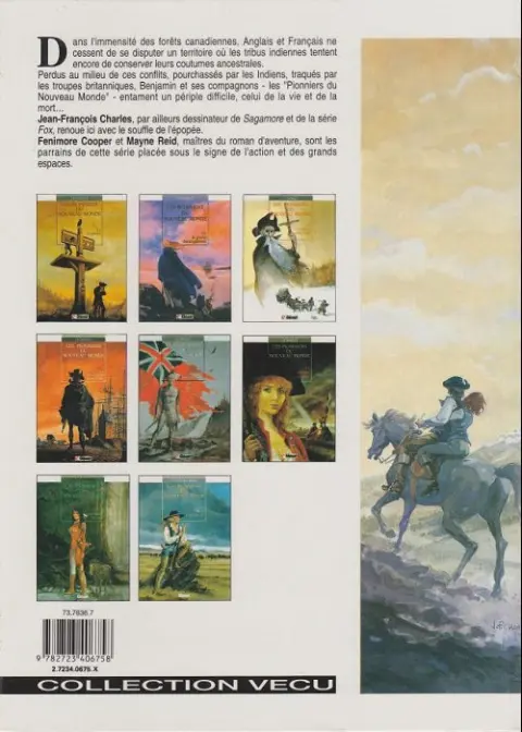 Verso de l'album Les Pionniers du Nouveau Monde Tome 2 Le grand dérangement
