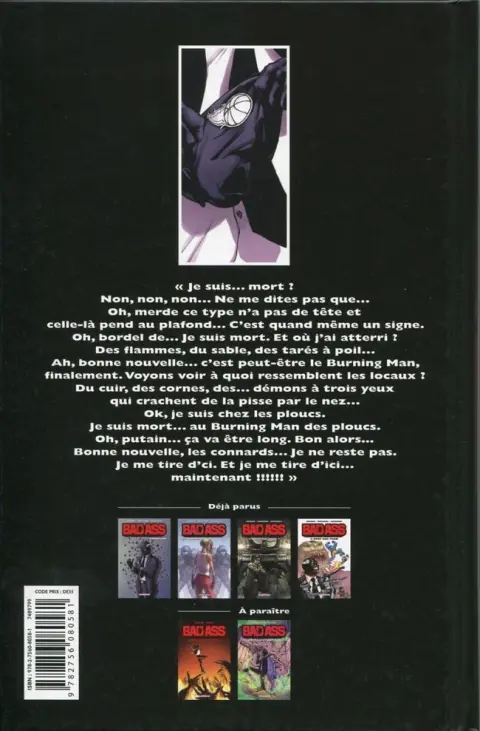 Verso de l'album Bad Ass Jack Goes to Hell