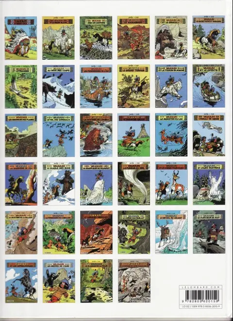 Verso de l'album Yakari Tome 1 Yakari et Grand Aigle