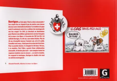 Verso de l'album Barricatures Sur nos monts quand le soleil