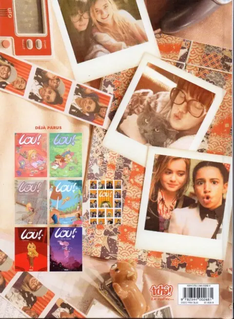 Verso de l'album Lou ! Journal infime