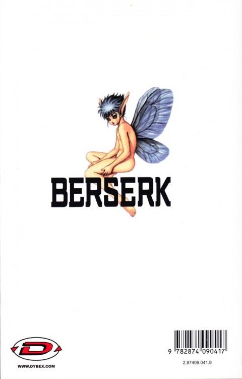 Verso de l'album Berserk 2