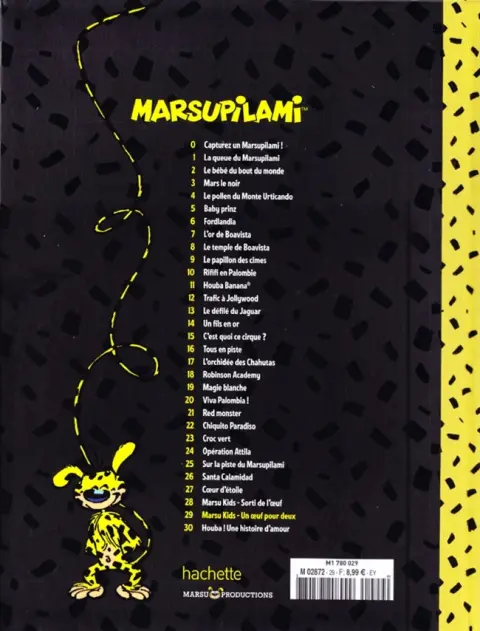 Verso de l'album Marsu Kids Tome 29 Marsu Kids - Un œuf pour deux