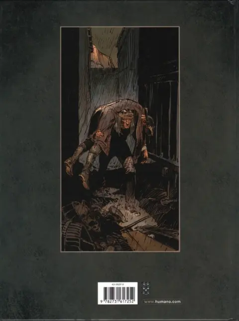 Verso de l'album Bouncer Tome 4 La Vengeance du manchot