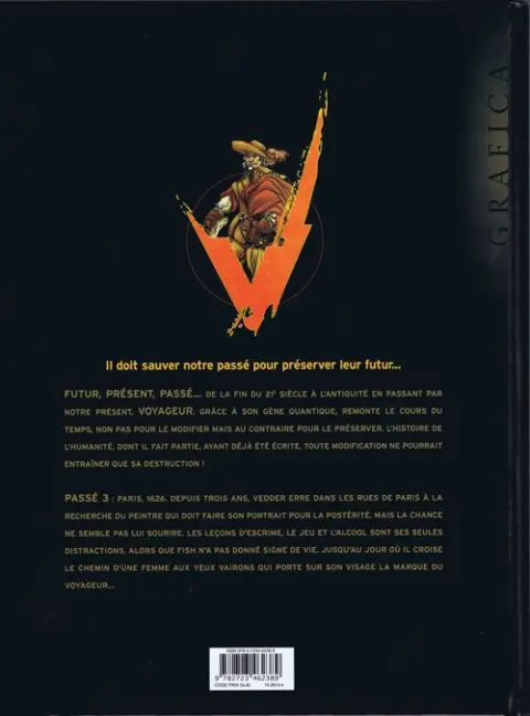 Verso de l'album Voyageur Tome 11 Passé 3