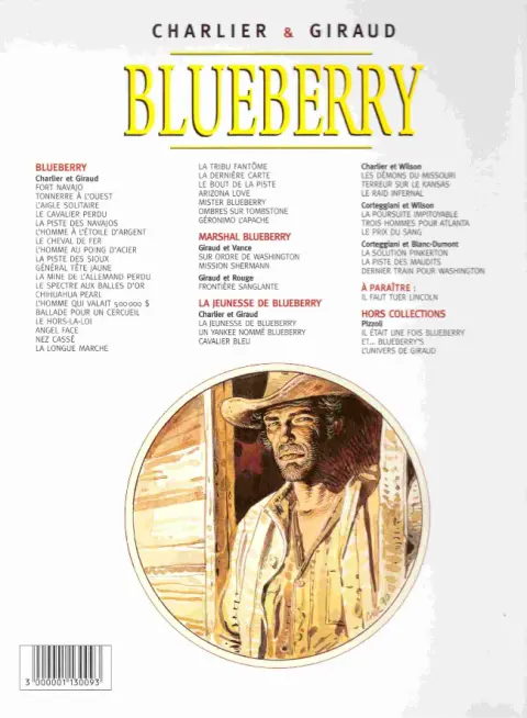 Verso de l'album Blueberry Tome 13 Chihuahua Pearl