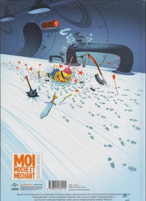 Verso de l'album Les Minions Tome 1 Banana !