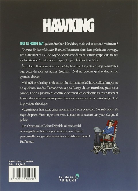 Verso de l'album Hawking