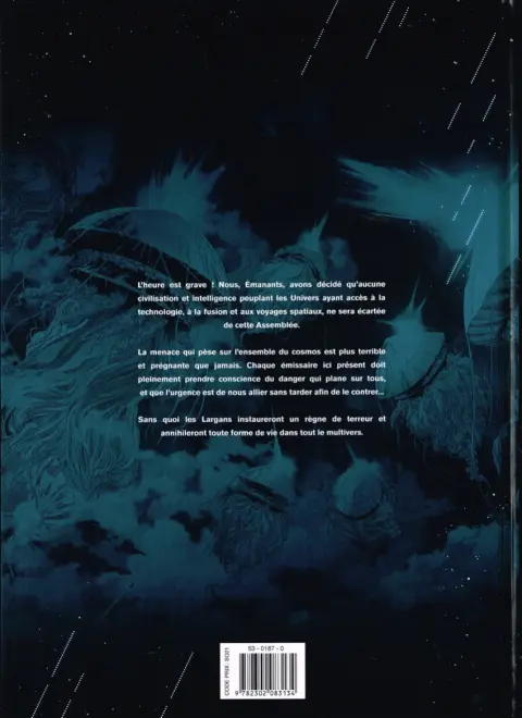Verso de l'album Crusaders 2 Les Émanants