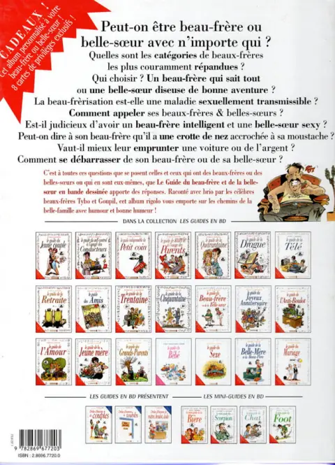 Verso de l'album Le Guide Tome 13 Le guide du Beau-frère et de la Belle-sœur