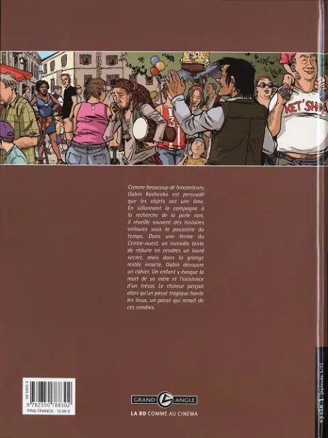 Verso de l'album Le Chineur Tome 1 Tu es poussière