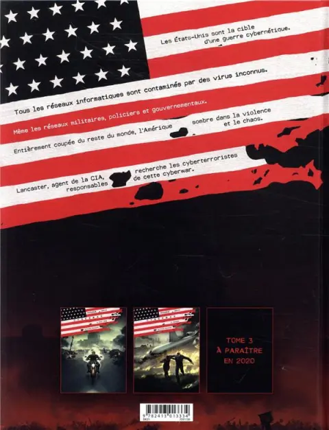 Verso de l'album Cyberwar 2 Chaos