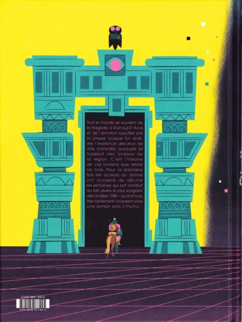 Verso de l'album Une année sans Cthulhu