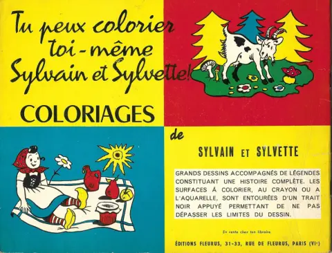 Verso de l'album Sylvain et Sylvette Tome 17 Une aventure qui finit mal