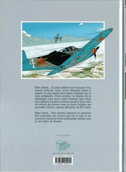 Verso de l'album Ciel en ruine Tome 5 Eden hôtel