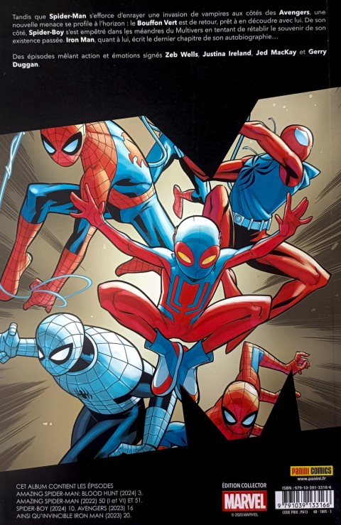 Verso de l'album Marvel Comics (II) 15