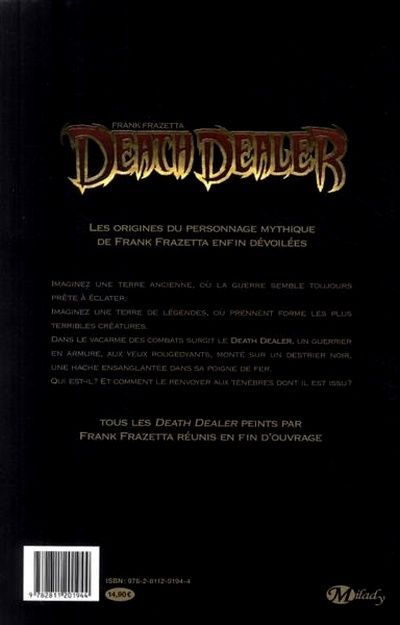 Verso de l'album Death Dealer Tome 1 Les ombres de Mirahan