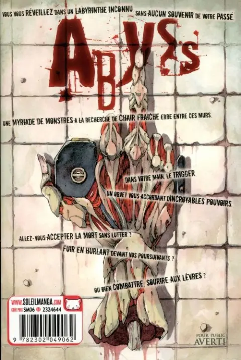 Verso de l'album Abyss 1