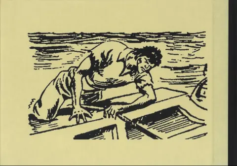 Verso de l'album Joséphin Pescalourde Pirate malgré lui