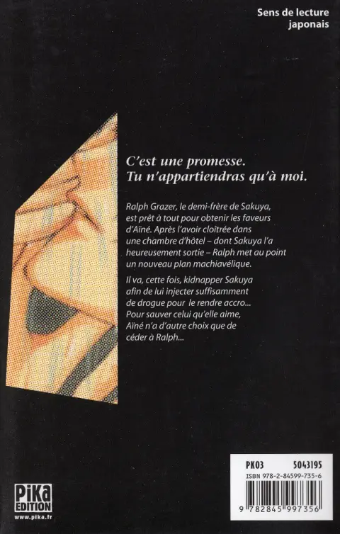 Verso de l'album Kaikan phrase 3