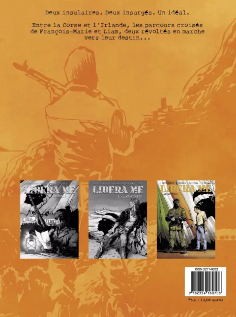 Verso de l'album Libera Me Tome 3 Guerrieri