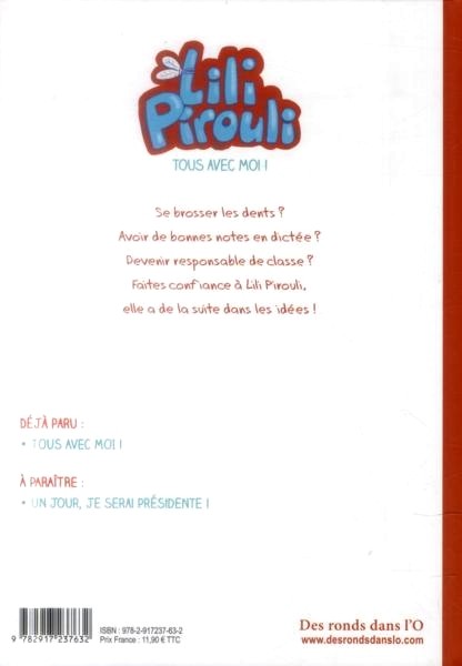 Verso de l'album Lili Pirouli Tome 1 Tous avec moi !