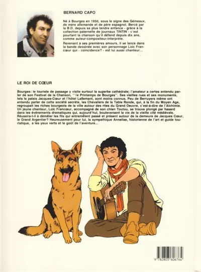 Verso de l'album Loïc Francœur Tome 1 Le Roi De Cœur