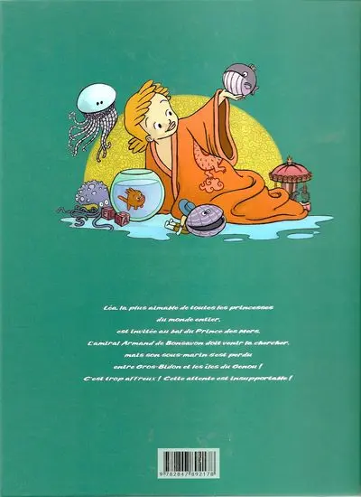 Verso de l'album Les Mondes de Léa Tome 1 Baleines au bal