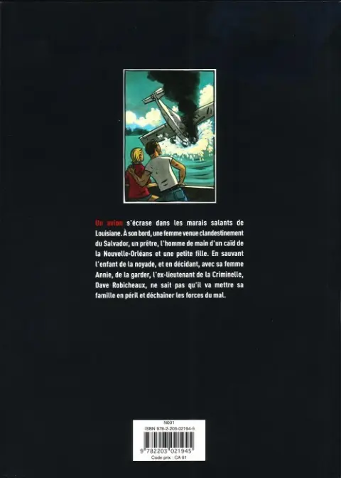 Verso de l'album Prisonniers du ciel