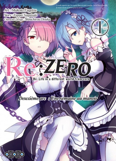 Couverture de l'album Re:Zero (Re : Life in a different world from zero) Deuxième arc : Une semaine au manoir 1